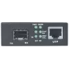 Conversor de media Intellinet Gigabit Ethernet para SFP, 10/100/1000Base-Tx para slot SFP, vazio