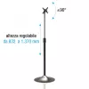 Suporte para ecrã publicitário Techly ICA-TR10 68,6 cm (27 polegadas) prateado