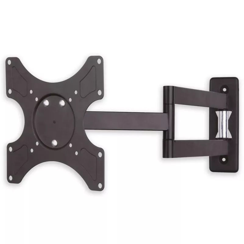 Suporte de parede Techly 19-37 polegadas para TV LED LCD inclinável 3 articulações preto ICA-LCD 2903