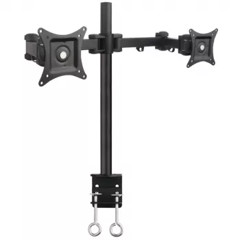 Suporte de secretária Techly 13-27 polegadas para 2 monitores com fixação ICA-LCD 482-D