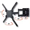 Suporte de parede universal Techly 23-55 polegadas para TV LCD preto ICA-PLB 136M