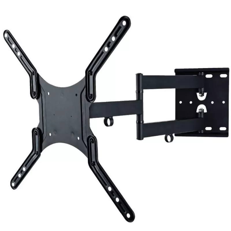 Suporte de parede universal Techly 23-55 polegadas para TV LCD preto ICA-PLB 136M