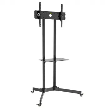 Suporte móvel de chão com prateleira Techly para LCD/LED/Plasma 30-65 polegadas ICA-TR6