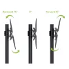 Suporte móvel de chão com prateleira Techly para LCD/LED/Plasma 30-65 polegadas ICA-TR6