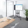 Suporte móvel de chão com prateleira Techly para LCD/LED/Plasma 30-65 polegadas ICA-TR6