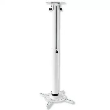 Extensão de teto para projetor Techly 500-770 mm branco ICA-PM 104MW