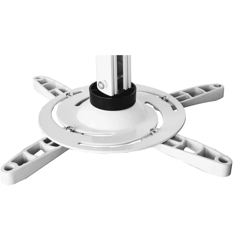Extensão de teto para projetor Techly 500-770 mm branco ICA-PM 104MW