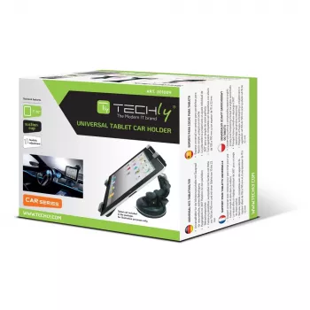 Suporte universal de ventosa para automóvel Techly para tablet 7-10,1 polegadas I-TABLET-VENT