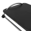 Techly ICA-FR 13 apoio para pés ergonómico ajustável, ajuste de ângulo, antiderrapante, 43 x 28 cm, preto