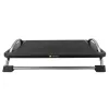 Techly ICA-FR 13 apoio para pés ergonómico ajustável, ajuste de ângulo, antiderrapante, 43 x 28 cm, preto