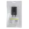 Carregador compacto Techly USB 1A ficha europeia preto