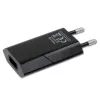 Carregador compacto Techly USB 1A ficha europeia preto