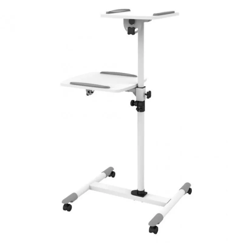 Carrinho universal Techly para portátil / projetor, branco ICA-TB TPM-6