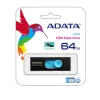 Pen USB ADATA UV220 64 GB USB Type-A 2.0 preto, azul