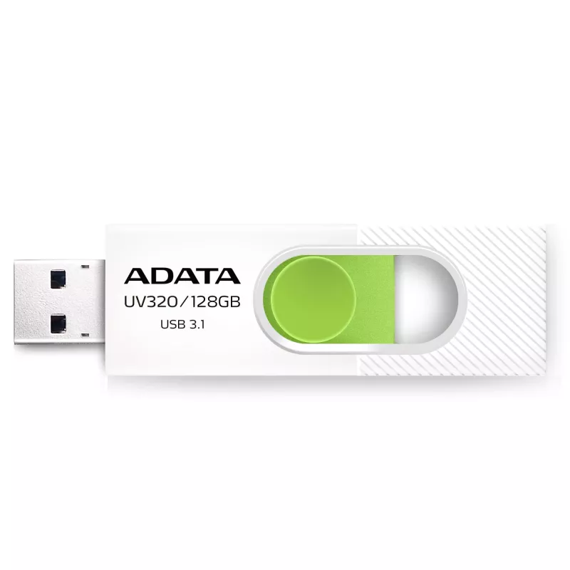 Pen USB ADATA UV320 128 GB USB Type-A 3.2 Gen 1 (3.1 Gen 1) verde, branco