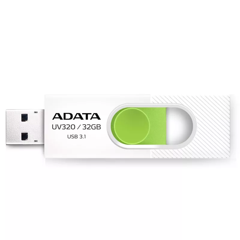 Pen USB ADATA UV320 32 GB USB Type-A 3.2 Gen 1 (3.1 Gen 1) verde, branco