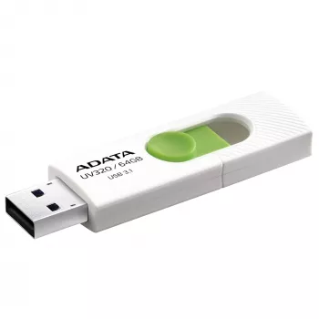 Pen USB ADATA UV320 64 GB USB Type-A 3.2 Gen 1 (3.1 Gen 1) verde, branco