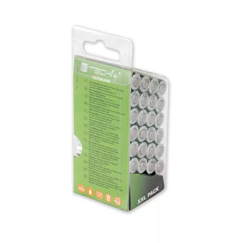 Multipack Techly 24 pilhas High Power Mini Stilo AAA alcalinas LR03 1,5V IBT-KAL-LR03-B24T