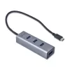 Hub USB-C i-tec Metal 4 portas