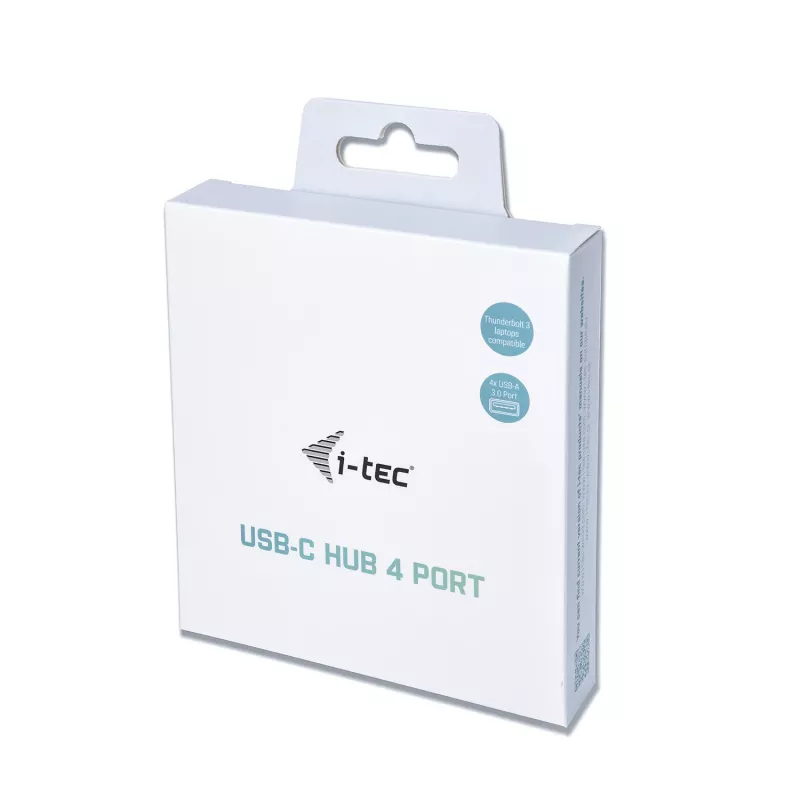 Hub USB-C i-tec Metal 4 portas