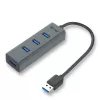 Hub USB i-tec Metal USB 3.0 HUB 4 portas