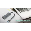 Hub USB i-tec Metal USB 3.0 HUB 4 portas