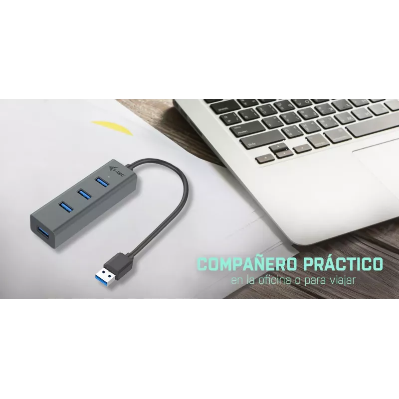 Hub USB i-tec Metal USB 3.0 HUB 4 portas