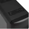 Caixa de PC iBox Orcus X14 Midi Tower, ATX/Micro ATX/ITX, janela lateral, 2 ventoinhas de 120 mm com iluminação vermelha, 3 baias de 3,5 polegadas, 2 de 2,5 polegadas, 1 de 5,25 polegadas, USB 3.0, preta