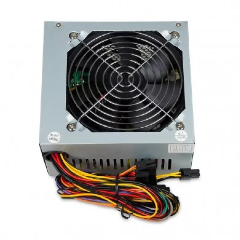 Fonte de alimentação ATX IBOX CUBE II 400 W — 20+4 pinos, ventoinha de 120 mm, prateado