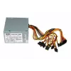 Fonte de alimentação IBOX Cube Ii 500 W 20+4 pinos ATX ATX prateado