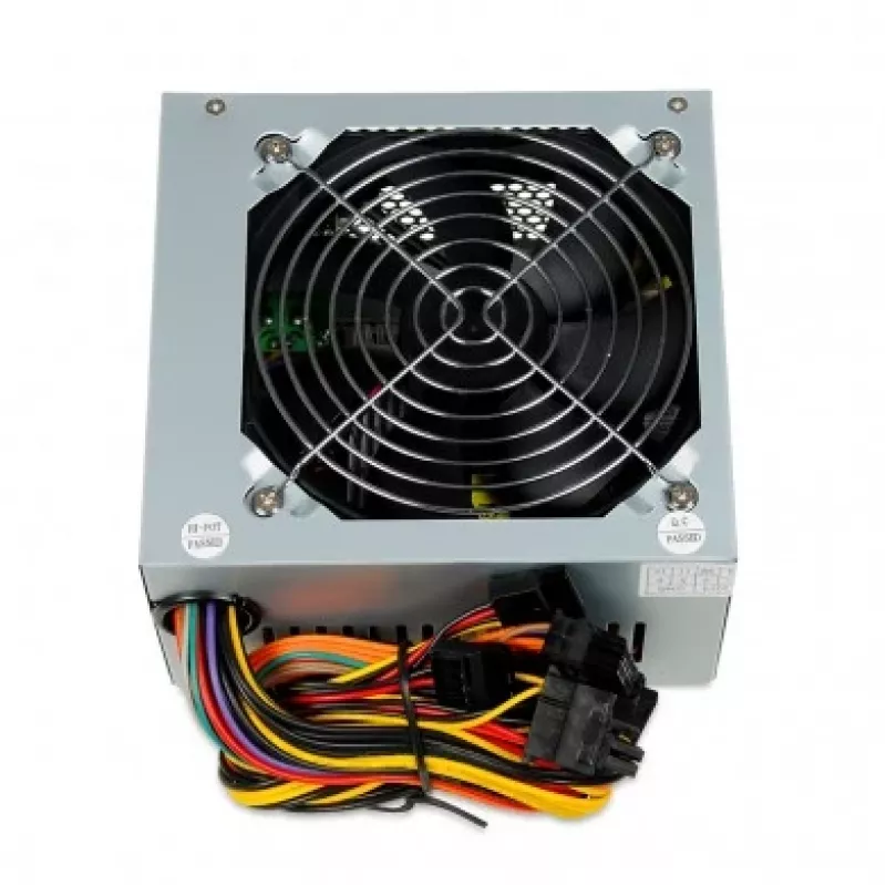 Fonte de alimentação IBOX Cube Ii 500 W 20+4 pinos ATX ATX prateado
