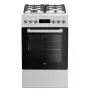 Fogão Beko FSE52320DWD fogão de pé elétrico gás branco