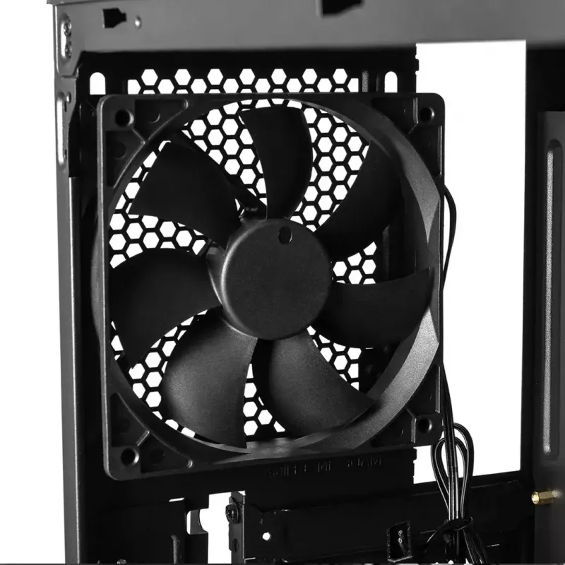 Caixa de PC Modecom Oberon Pro Midi Tower, ATX/Micro ATX/ITX, janela lateral, placa gráfica até 395 mm, 2x USB 3.0, preta