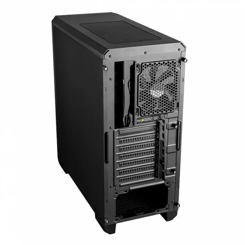 Caixa de PC Modecom Oberon Pro Midi Tower, ATX/Micro ATX/ITX, janela lateral, placa gráfica até 395 mm, 2x USB 3.0, preta