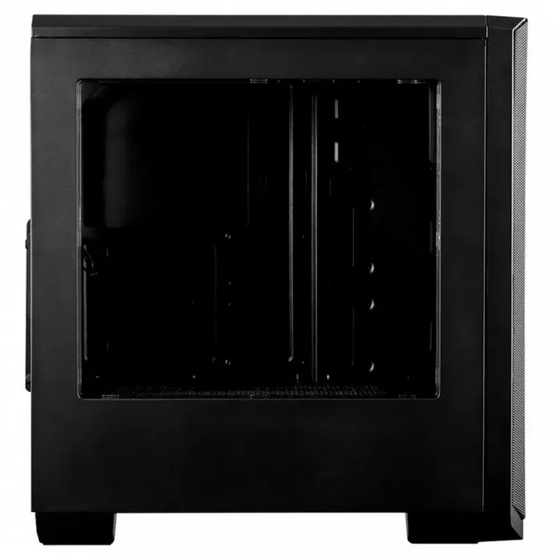 Caixa de PC Modecom Oberon Pro Midi Tower, ATX/Micro ATX/ITX, janela lateral, placa gráfica até 395 mm, 2x USB 3.0, preta