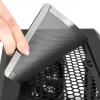 Caixa de PC Modecom Oberon Pro Midi Tower, ATX/Micro ATX/ITX, janela lateral, placa gráfica até 395 mm, 2x USB 3.0, preta