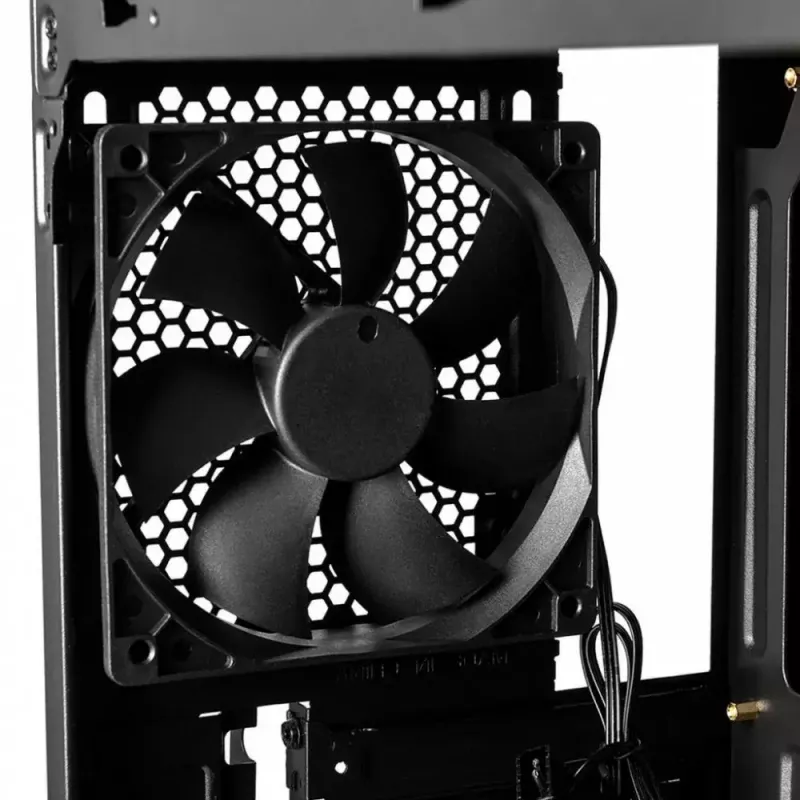 Caixa de PC Modecom Oberon Pro Midi Tower, ATX/Micro ATX/ITX, janela lateral, placa gráfica até 395 mm, 2x USB 3.0, preta