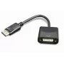 Cabo adaptador DisplayPort para DVI GEMBIRD – preto