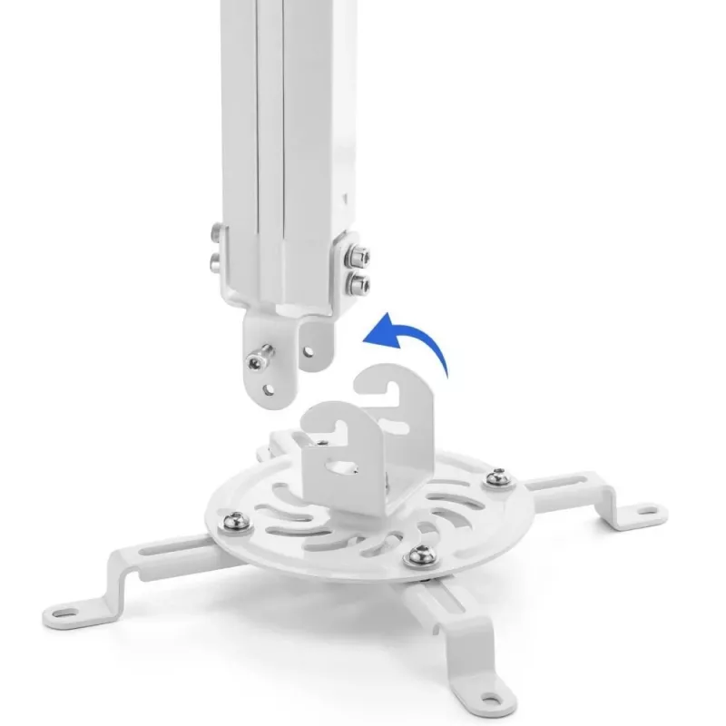 Extensão de suporte de teto para projetor Techly 545-900 mm prateado ICA-PM 18M
