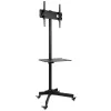 Suporte de chão com rodas Techly para LCD/LED/Plasma 23 polegadas-55 polegadas, 58,4 cm (23 polegadas), 139,7 cm (55 polegadas), 50 x 50 mm, 400 x 400 mm, -15 - 15°, preto