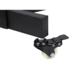 Suporte de chão com rodas Techly para LCD/LED/Plasma 23 polegadas-55 polegadas, 58,4 cm (23 polegadas), 139,7 cm (55 polegadas), 50 x 50 mm, 400 x 400 mm, -15 - 15°, preto