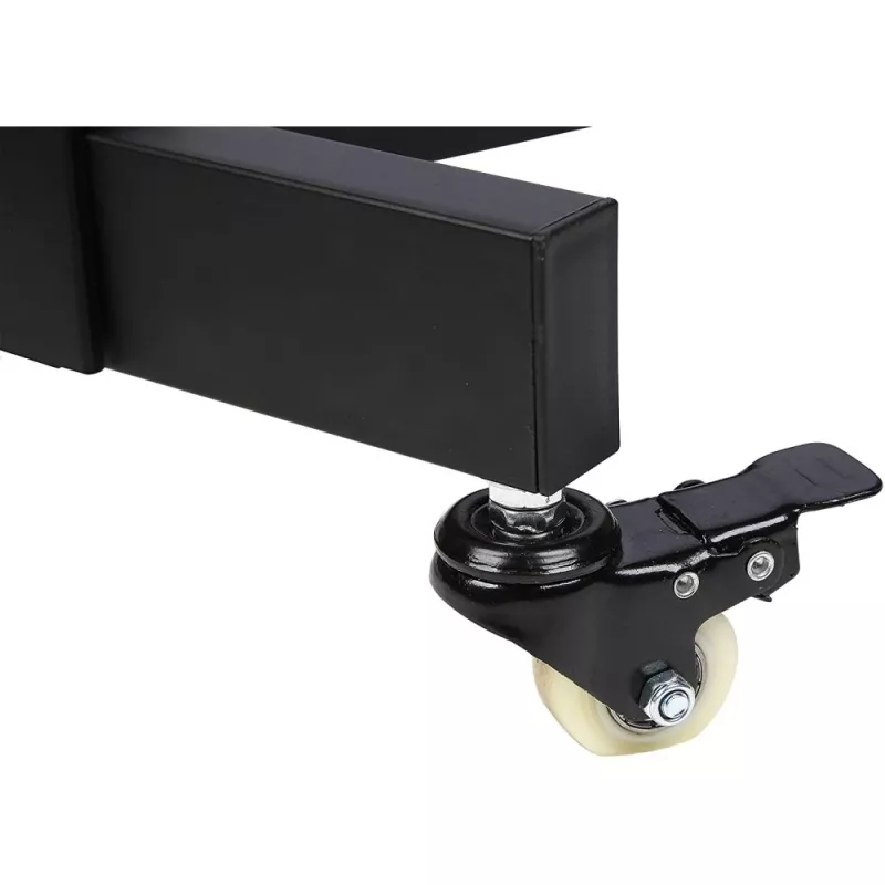 Suporte de chão com rodas Techly para LCD/LED/Plasma 23 polegadas-55 polegadas, 58,4 cm (23 polegadas), 139,7 cm (55 polegadas), 50 x 50 mm, 400 x 400 mm, -15 - 15°, preto