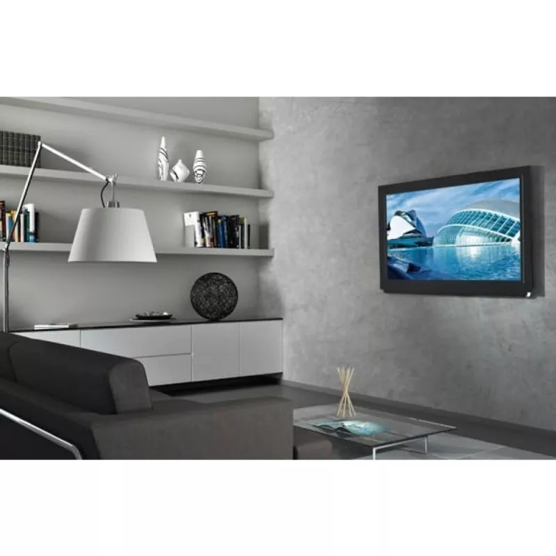 Suporte de parede inclinável Techly para TV LED-LCD 23-55 preto ICA-PLB 161M