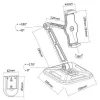 Suporte Techly ICA-TBL 2801 passivo para tablet/UMPC preto
