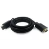 Gembird CCP-DPM-VGAM-6 cabo adaptador de DisplayPort para VGA, 1,8 m, preto