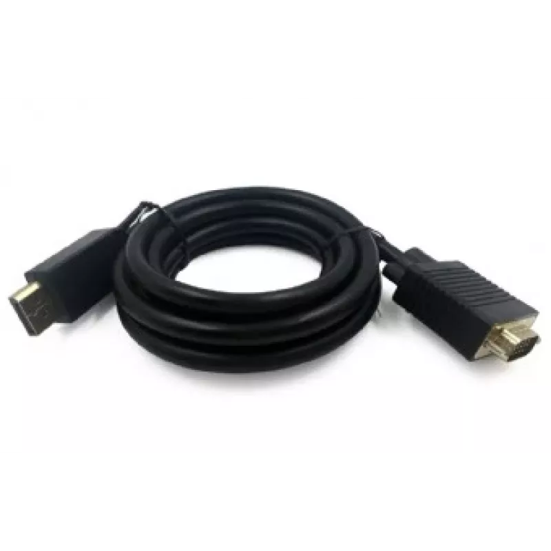 Gembird CCP-DPM-VGAM-6 cabo adaptador de DisplayPort para VGA, 1,8 m, preto