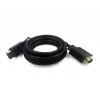 Gembird CCP-DPM-VGAM-6 cabo adaptador de DisplayPort para VGA, 1,8 m, preto