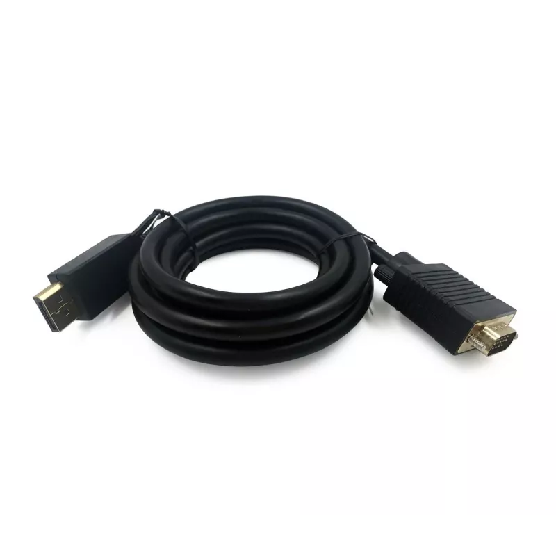 Gembird CCP-DPM-VGAM-6 cabo adaptador de DisplayPort para VGA, 1,8 m, preto