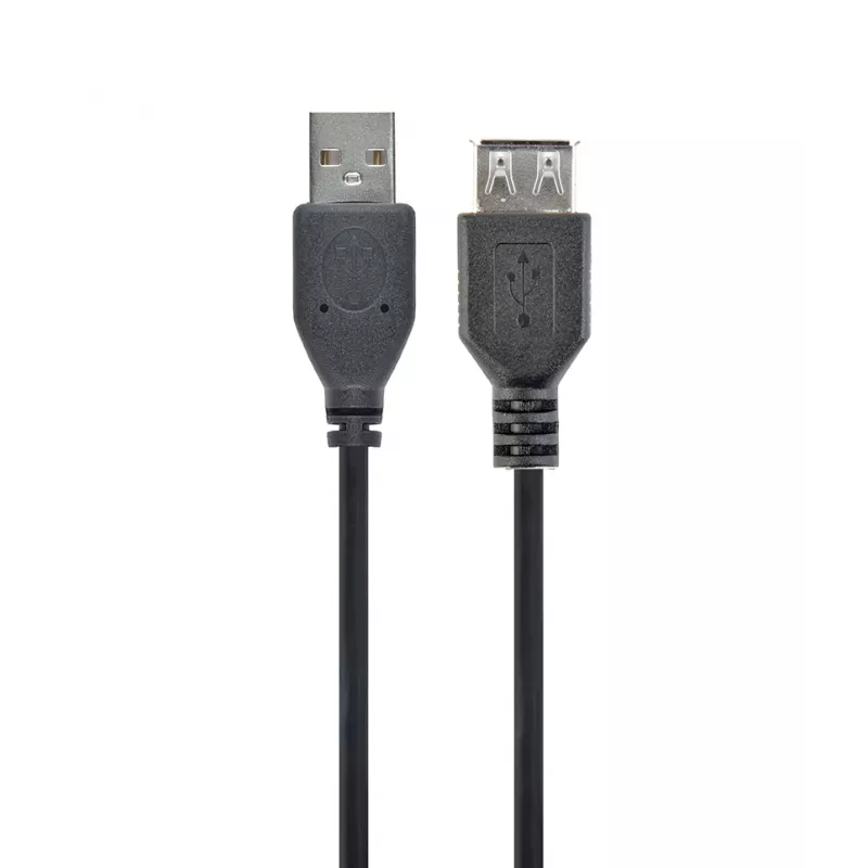 Cabo de extensão USB 2.0 GEMBIRD, 0,75 m - preto