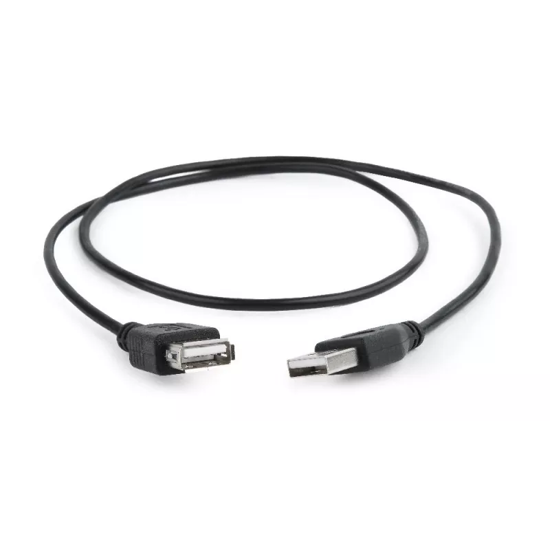 Cabo de extensão USB 2.0 GEMBIRD, 0,75 m - preto